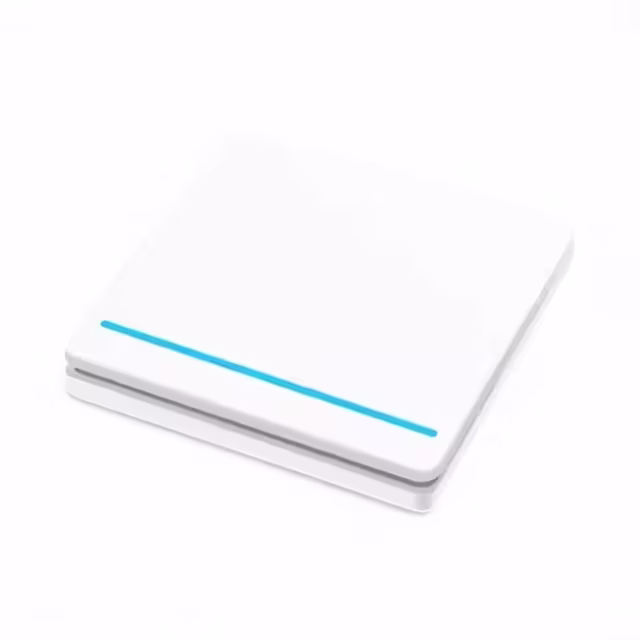 Smartlife Domotica Slimme Draadloze Schakelaar | Wit | RF433 | 1 knop | Compact & stijlvol