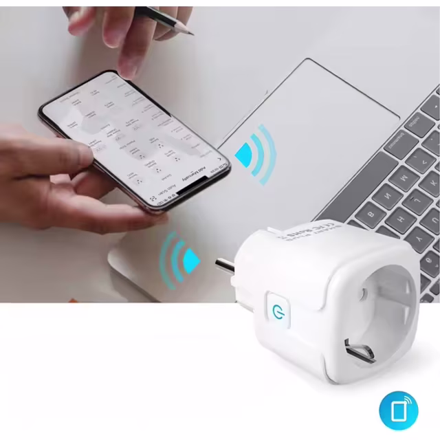 Smartlife Domotica Smart WiFi Dimbare Stekker | 220V | 200W | Tuya Smart Life App | Spraakbediening met Alexa & Google Home | Plug & Play Smartlife Domotica Smart WiFi Dimbare Stekker | 220V | 200W | Tuya Smart Life App | Spraakbediening met Alexa & Google Home | Plug & Play