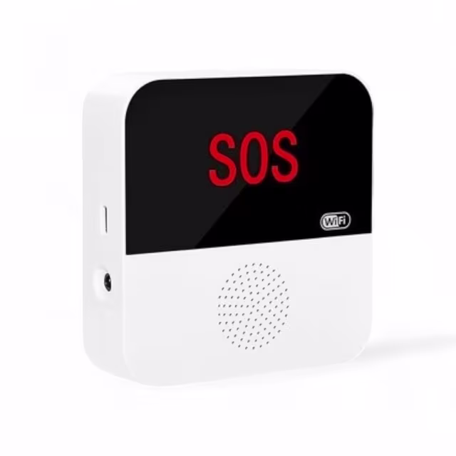 Smartlife Domotica SOS Knoppen (2x) voor Ouderen (Inclusief Extern Display)