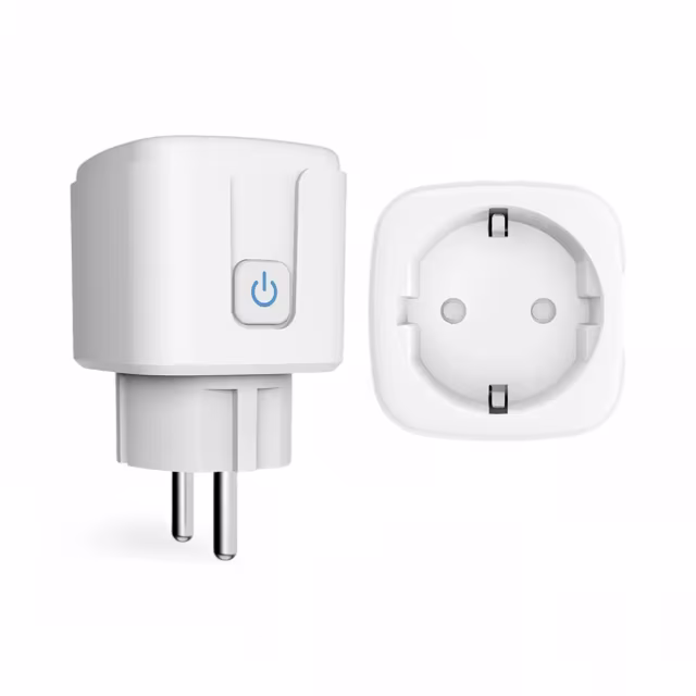 Smartlife Domotica 3-PACK | Slimme Stekkers 16A | WiFi & Bluetooth | Energiemeter | Werkt met app