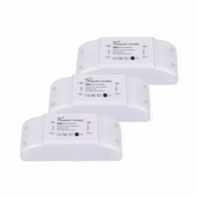 Smartlife Domotica 3-PACK | 10Amp Slimme inbouw stroom onderbrekers