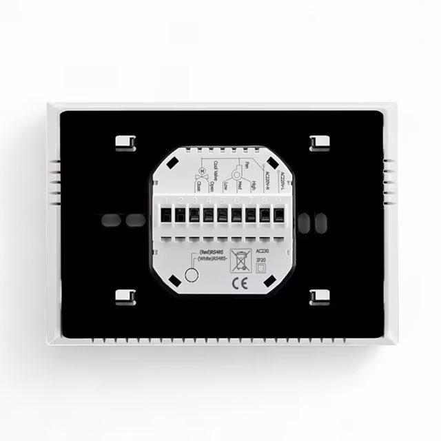 Smartlife Domotica Wifi Inbouw Thermostaat met Touchscreen voor C.V. Installatie (wit)