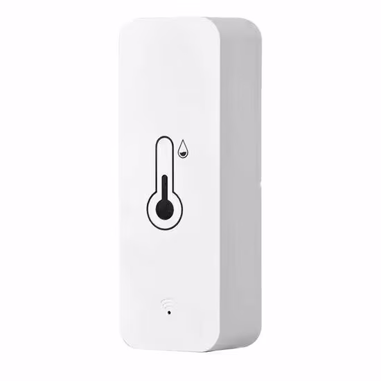 Smartlife Domotica Tuya WiFi Temperatuur- en Vochtigheidssensor | LED-display | Real-time metingen | App- en spraakbediening | Compact ontwerp Smartlife Domotica Tuya WiFi Temperatuur- en Vochtigheidssensor | LED-display | Real-time metingen | App- en spraakbediening | Compact ontwerp