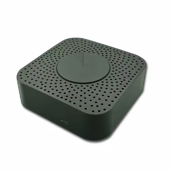 Smartlife Domotica Tuya WiFi Air Quality Monitor | Meet CO₂, PM2.5 TVOC | App- en spraakbediening | Compact en betrouwbaar