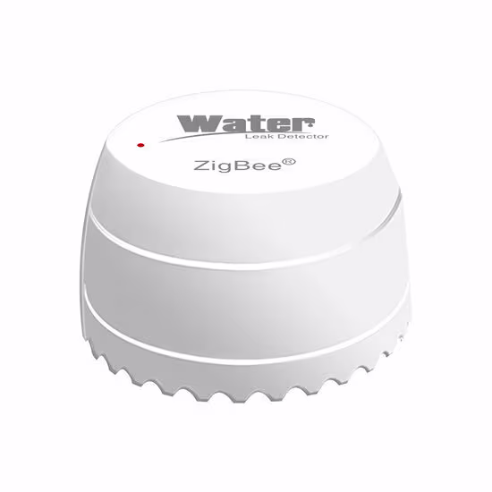 Smartlife Domotica Tuya Zigbee Waterlekkage Detector | Compact & waterdicht | Appmeldingen | Lange batterijduur | Smart Home integratie