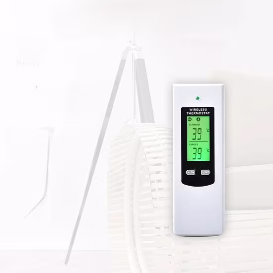 Smartlife Domotica Stekker Thermostaat met Afstandsbediening voor Verwarming en Airco