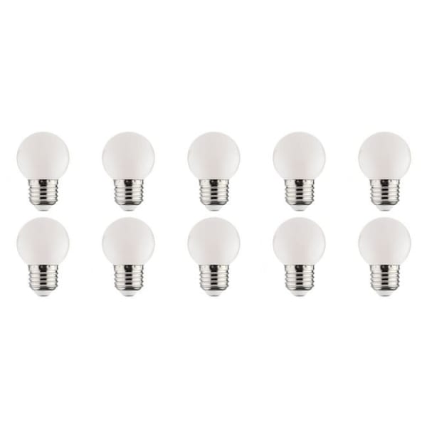 HLW LED 10x LED Lamp E27 Kozolux Romba Wit 1W