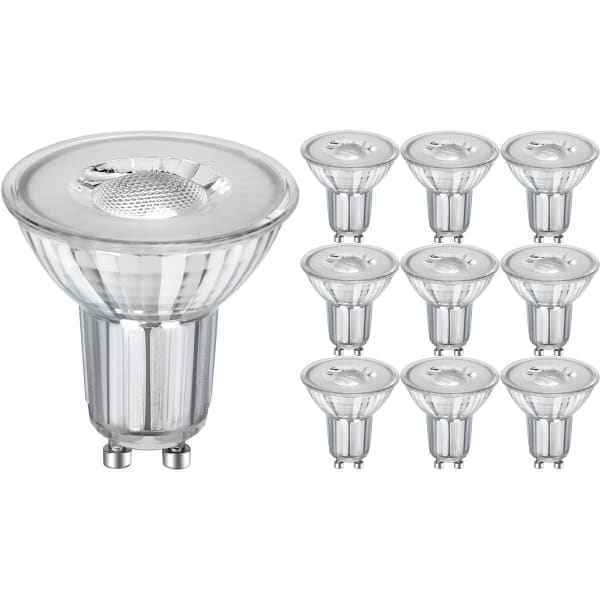 Velvalux Velvalux LED Spot GU10 PAR16 - 10 Pack - Neutraal Wit 4000K