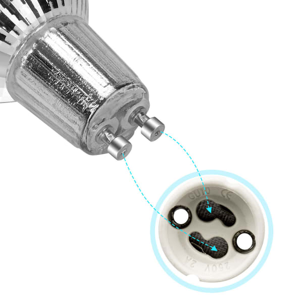 Velvalux Velvalux LED Spot GU10 PAR16 - 10 Pack - Neutraal Wit 4000K