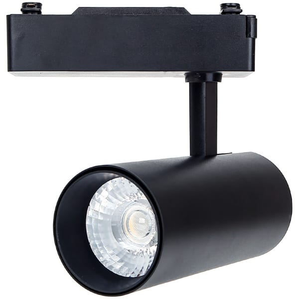 HLW LED LED Railverlichting 24W LED Spot neutraal wit 4000K - Zwart, verstelbaar, rond