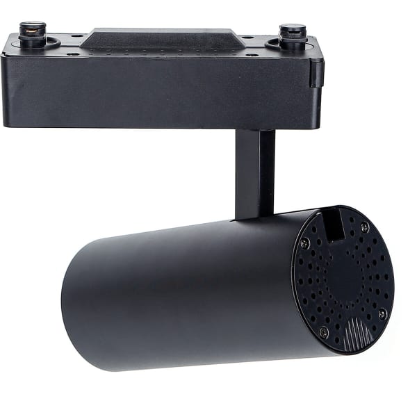 HLW LED LED Railverlichting 24W LED Spot neutraal wit 4000K - Zwart, verstelbaar, rond