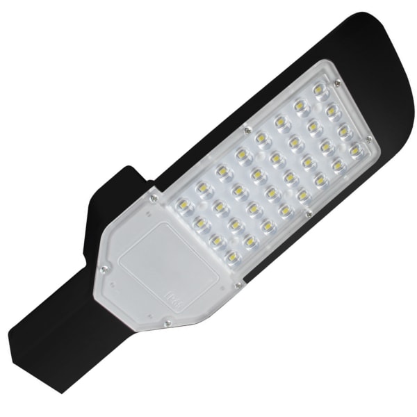 HLW LED Orny 30W Waterdichte LED Straatlamp - Aluminium, Mat Zwart, Helder 6400K HLW LED Orny 30W Waterdichte LED Straatlamp - Aluminium, Mat Zwart, Helder 6400K