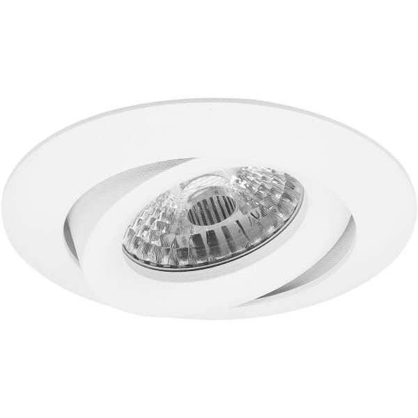 HLW LED Pragmi Uranio Pro 6W LED Spot - Kantelbare Ronde Inbouwspot Witte Spot