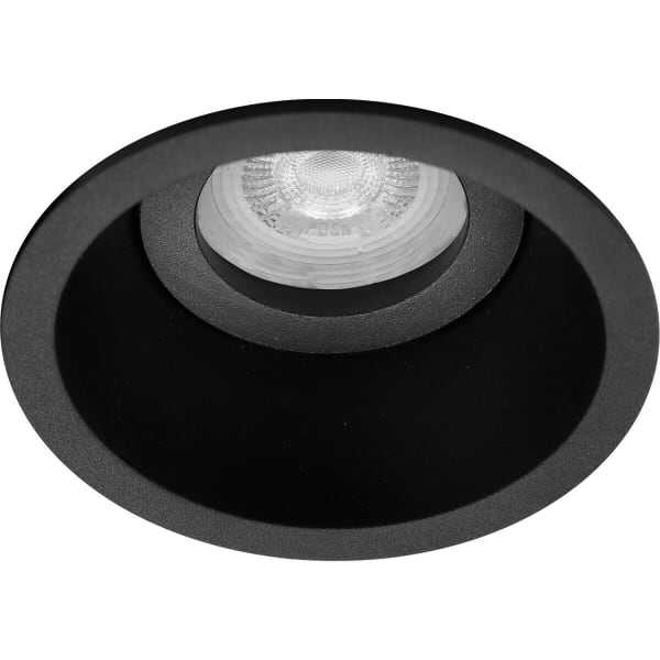 HLW LED LED Spot Set 6W - Kantelbare Ronde Inbouwspot Mat Zwart of Wit - GU10