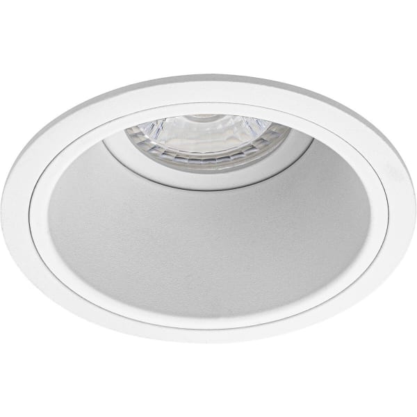 HLW LED LED Spot Set 6W - Dimbare Ronde Inbouwspot Mat Wit - Warm Wit 3000K