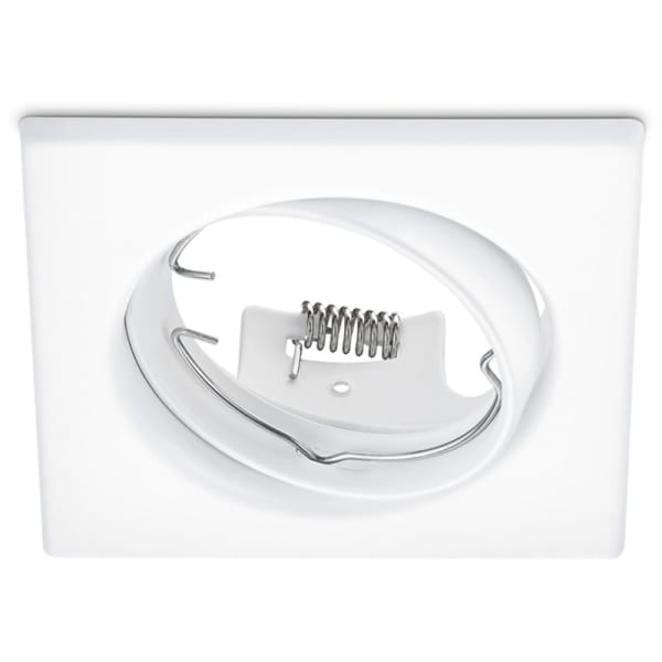 HLW LED LED Spot Set 6W - Kantelbare Inbouwspot Vierkant Mat Wit - Helder 6400K