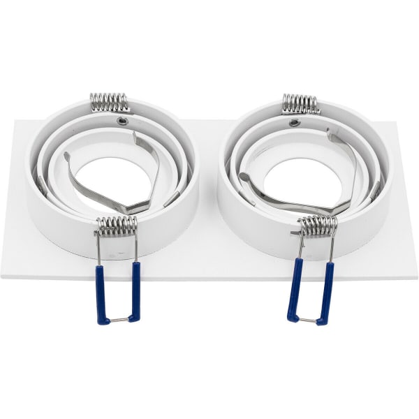 HLW LED LED Spot Set 6W - Kantelbare Inbouwspot Mat Wit Warm Wit 3000K GU10