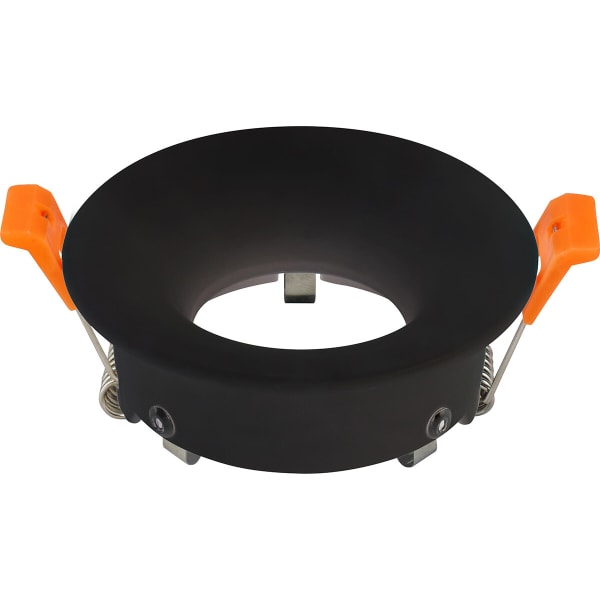 HLW LED Philips 4W Dimbare LED Spot Set - Ronde Inbouwspot Mat Zwart Ø85mm