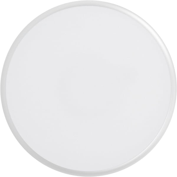 HLW LED LED Plafondlamp met Sensor + Dag en Nacht Sensor - Brinton Gruna - 20W 2000lm - Helder/Koud Wit 6000K - IP54 - Opbouw - Rond - Wit