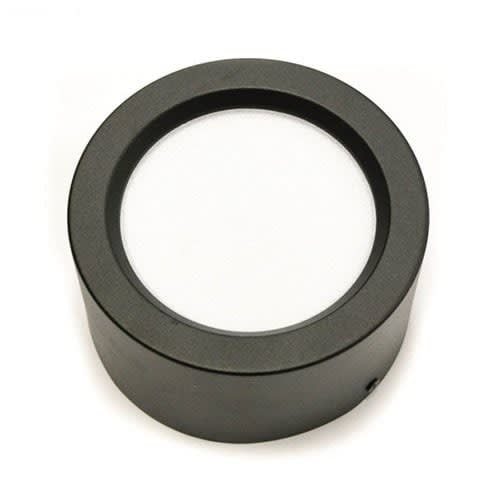 HLW LED LED Downlight - Opbouw Rond Hoog 10W - Natuurlijk Wit 4200K - Mat Zwart Aluminium - Ø140mm