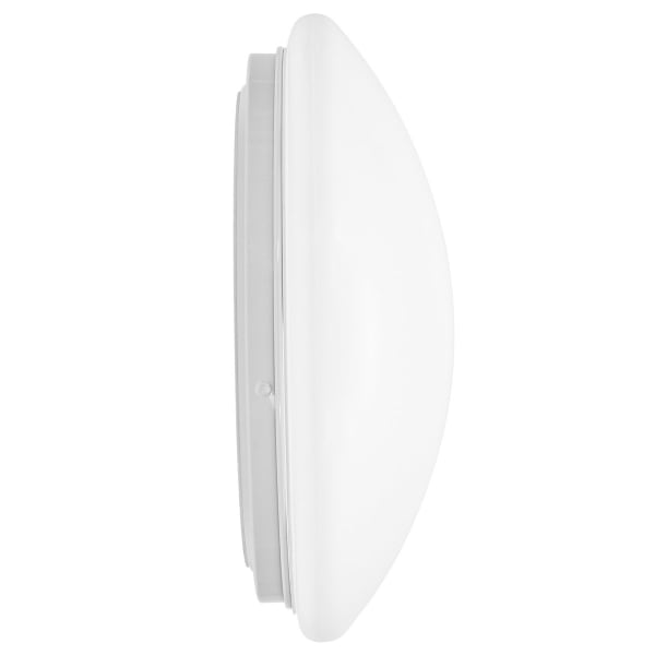 Velvalux LED Plafondlamp met Sensor - Velvalux - 18W 2000lm - Warm Wit 3000K - Spatwaterdicht IP44 - Opbouw - Rond - Wit