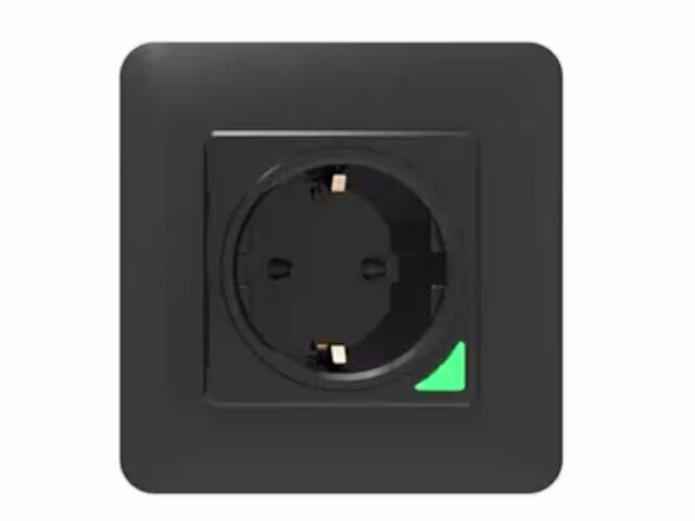 Smartlife Domotica Recessed socket black Smartlife Domotica Recessed socket black