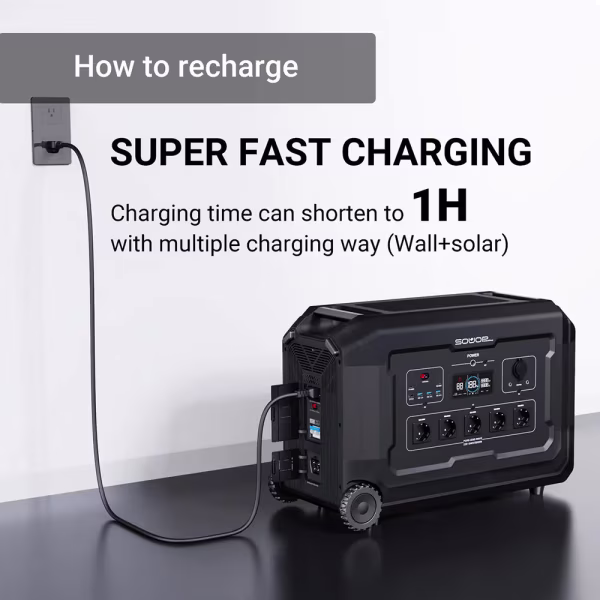 Souop Mobile Power Station S3 3600W/3072Wh Souop Mobile Power Station S3 3600W/3072Wh