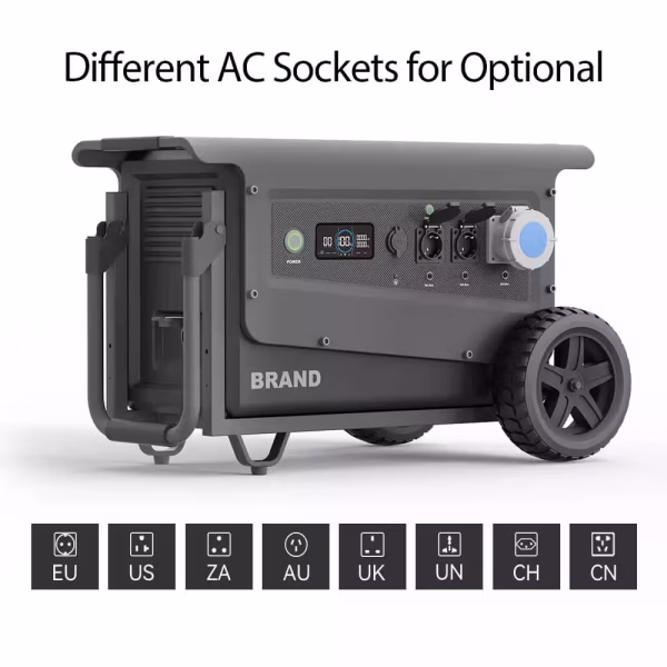 Souop Mobile Power Station W5 5000W/5040Wh Souop Mobile Power Station W5 5000W/5040Wh