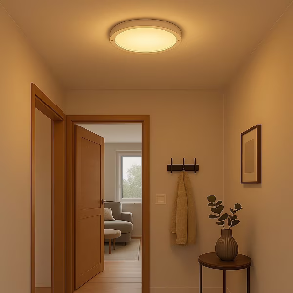 HLW LED Ceiling Light 18W | CCT | Motion Sensor | Matte White HLW LED Ceiling Light 18W | CCT | Motion Sensor | Matte White