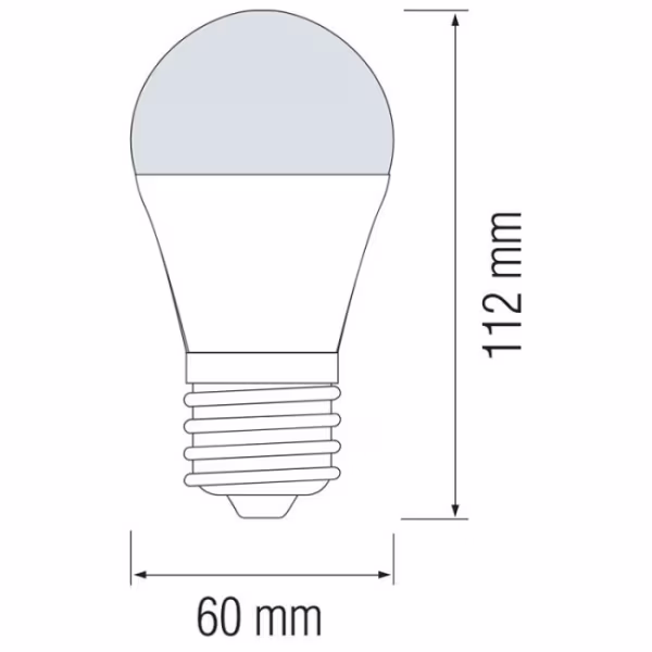 HLW LED LED Bulb 10 Pack E27 12W Warm White 3000K HLW LED LED Bulb 10 Pack E27 12W Warm White 3000K