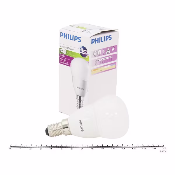 Philips PHILIPS - LED Bulb E14 - Warm White 2700K - Replaces 40W - 5.5W Philips PHILIPS - LED Bulb E14 - Warm White 2700K - Replaces 40W - 5.5W