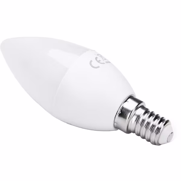 HLW LED Smart Aigi Kiyona E14 LED Bulb - Matte White, RGB, 5W Power HLW LED Smart Aigi Kiyona E14 LED Bulb - Matte White, RGB, 5W Power