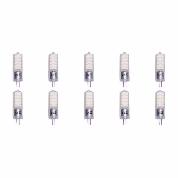 HLW LED Aigi LED Lamp 10 Pack - G4 Fitting - 3.6W - Daglicht Wit 6500K HLW LED Aigi LED Lamp 10 Pack - G4 Fitting - 3.6W - Daglicht Wit 6500K