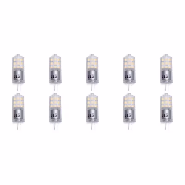 HLW LED Aigi LED Lamp 10 Pack - G4 Fitting - 3W - Helder Daglicht Wit 6500K