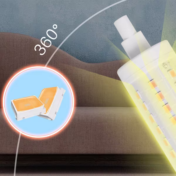 HLW LED Aigi LED Lamp - R7S Fitting 12W - Warm White Light 3000K HLW LED Aigi LED Lamp - R7S Fitting 12W - Warm White Light 3000K