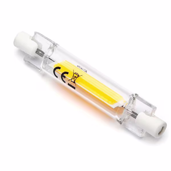 HLW LED Aigi Qolin R7S LED Lamp - 4W Warm White 3000K - Durable Glass HLW LED Aigi Qolin R7S LED Lamp - 4W Warm White 3000K - Durable Glass