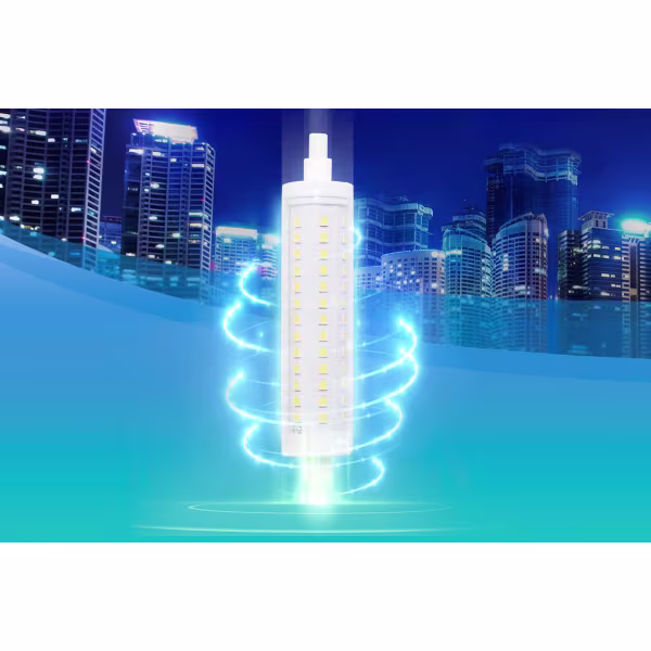 HLW LED Aigi Trunka LED Lamp R7S - 5W Warm White 3000K Glass - 25,000 Hours HLW LED Aigi Trunka LED Lamp R7S - 5W Warm White 3000K Glass - 25,000 Hours