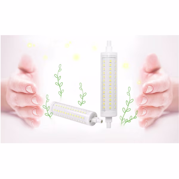 HLW LED Aigi Trunka LED Lamp - R7S Fitting 8W in Warm White 3000K HLW LED Aigi Trunka LED Lamp - R7S Fitting 8W in Warm White 3000K