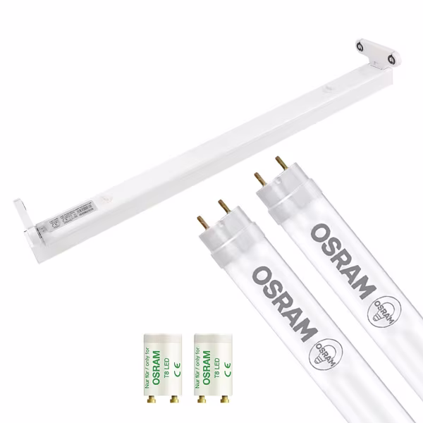 HLW LED LED TL Armatuur 60cm - OSRAM SubstiTUBE Value EM 865 HLW LED LED TL Armatuur 60cm - OSRAM SubstiTUBE Value EM 865