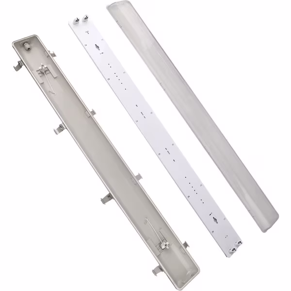HLW LED LED TL Armatuur met T8 Buis - 120cm Neutraal Wit HLW LED LED TL Armatuur met T8 Buis - 120cm Neutraal Wit