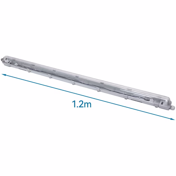 Velvalux LED Waterproof Fluorescent Fixture with T8 Tube - 120cm Velvalux LED Waterproof Fluorescent Fixture with T8 Tube - 120cm