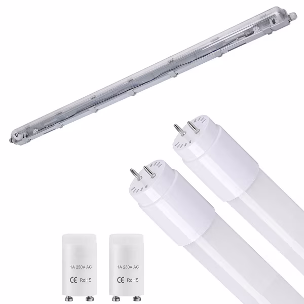 Velvalux Energy-efficient LED Fluorescent Fixture with T8 G13 Tubes Velvalux Energy-efficient LED Fluorescent Fixture with T8 G13 Tubes