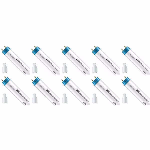 Philips PHILIPS LED TL Buis T8 - 10 Pack Daglicht Wit Philips PHILIPS LED TL Buis T8 - 10 Pack Daglicht Wit