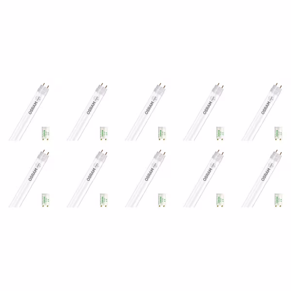 OSRAM OSRAM LED Tube T8 10 Pack - Warm White 3000K OSRAM OSRAM LED Tube T8 10 Pack - Warm White 3000K