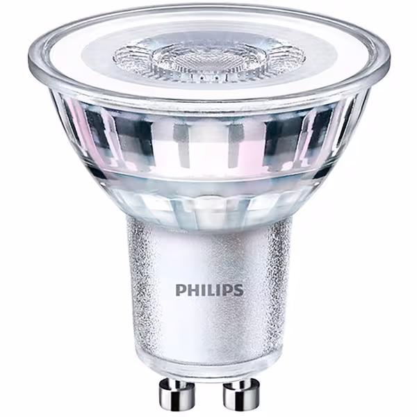 Philips PHILIPS LED Spot 10 Pack - GU10 Fitting - Dimbaar - Warm Wit 3000K Philips PHILIPS LED Spot 10 Pack - GU10 Fitting - Dimbaar - Warm Wit 3000K