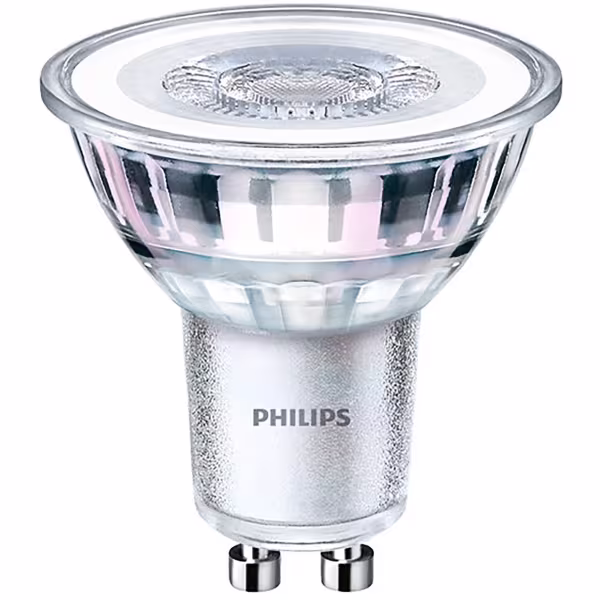 Philips PHILIPS LED Spot 10 Pack - Dimbaar GU10 - Zeer Warm Wit 2700K - 4W Philips PHILIPS LED Spot 10 Pack - Dimbaar GU10 - Zeer Warm Wit 2700K - 4W