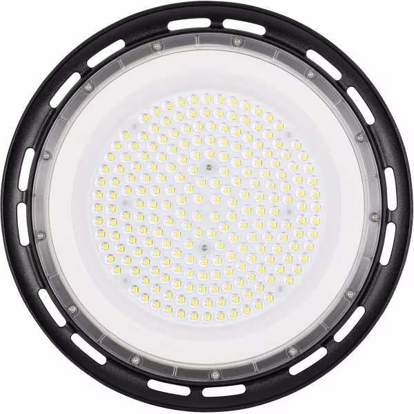 HLW LED LED UFO High Bay 150W - Waterproof LED lamp for warehouse lighting, IP65, bright cool white 6400K HLW LED LED UFO High Bay 150W - Waterproof LED lamp for warehouse lighting, IP65, bright cool white 6400K