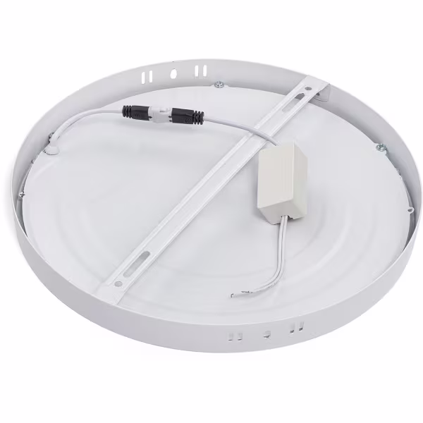 HLW LED LED Paneel Ø30 cm 24W Opbouw LED Downlight Warm Wit 2700K–3000K Mat Wit HLW LED LED Paneel Ø30 cm 24W Opbouw LED Downlight Warm Wit 2700K–3000K Mat Wit