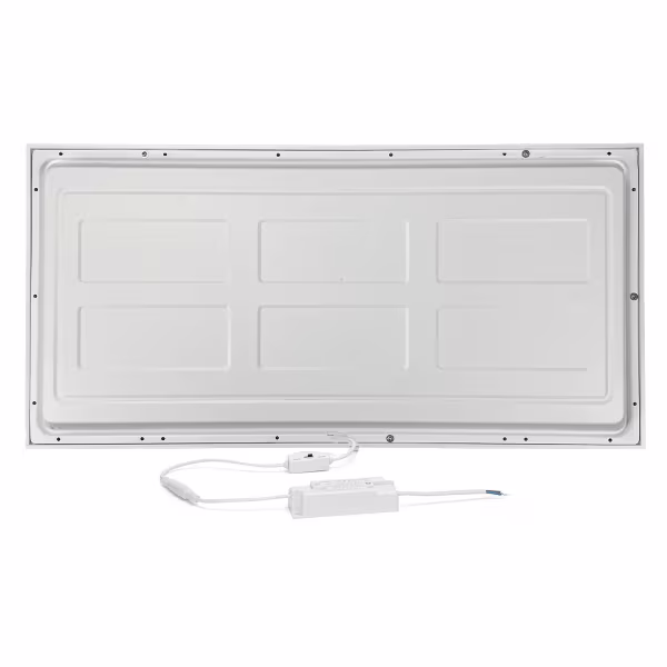 Velvalux LED Panel 30x60 6 Pack - Recessed LED Downlight, Warm White 2700K–3000K, 24W LED, Adjustable Beam Angle