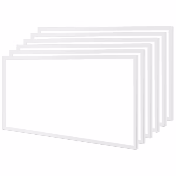 Velvalux LED Panel 30x60 6 Pack - Recessed LED Downlight 24W Cool White 6000K, Adjustable Beam Angle Velvalux LED Panel 30x60 6 Pack - Recessed LED Downlight 24W Cool White 6000K, Adjustable Beam Angle